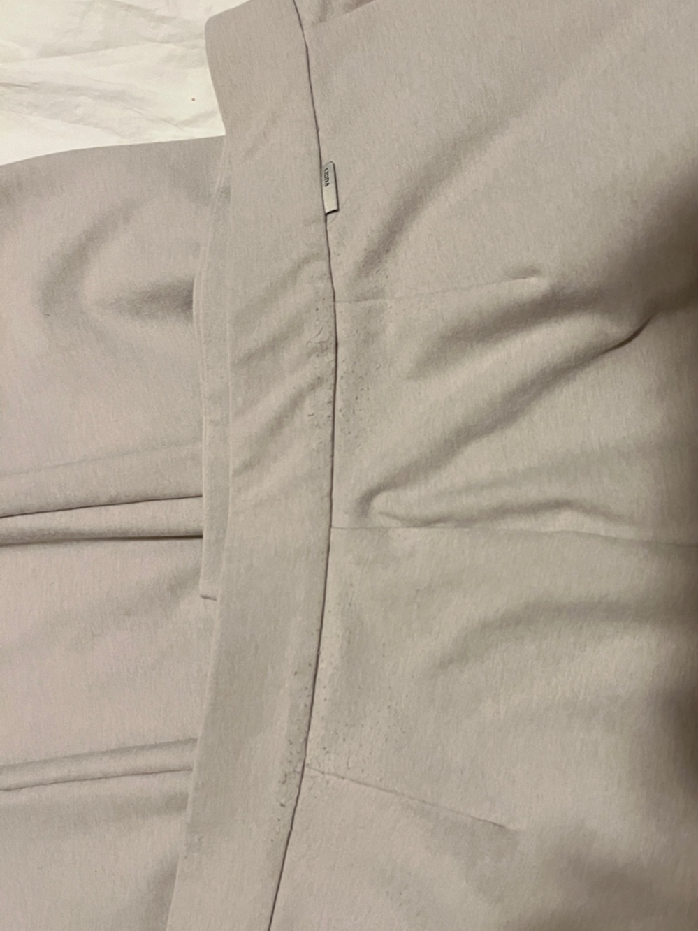 Vuori Wide-Leg Trouser Pants in Taupe - Picture 5 of 5